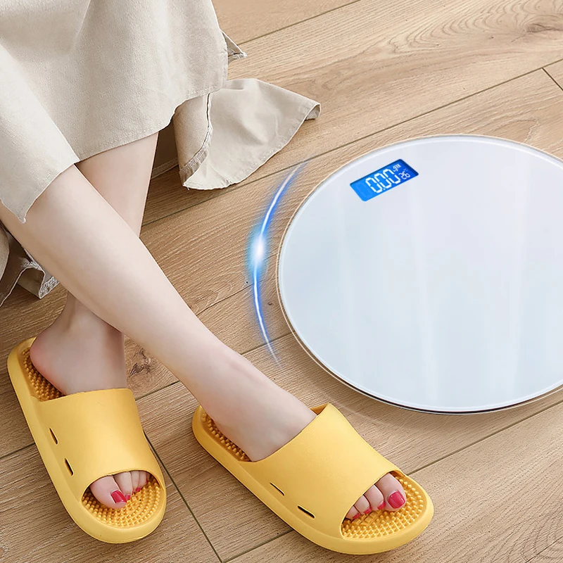 

Digital Weight Scale Electronic Human Body Scale Weight Measurement Household Precision Weight Scale With Temperature Display