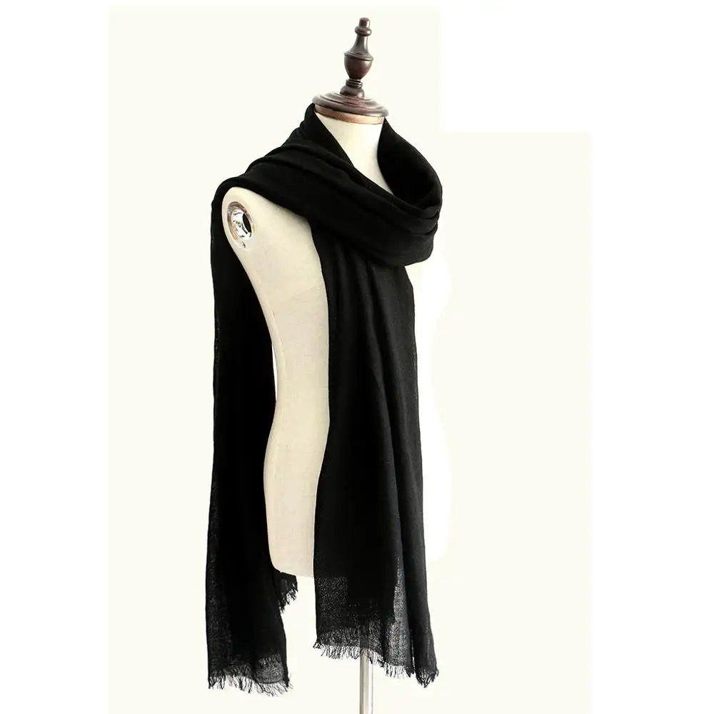 Роскошная 100% шерстяная шаль 60 х годов брендовый простой шарф тонкие и мягкие