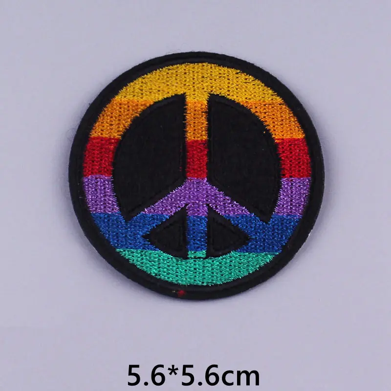 Нашивки в радужную полоску на одежду ЛГБТ аксессуары одежда термоклейкие