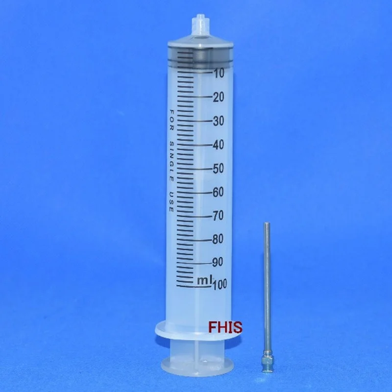 Иглы из нержавеющей стали 10 г большой объем пластиковой иглы для шприца и