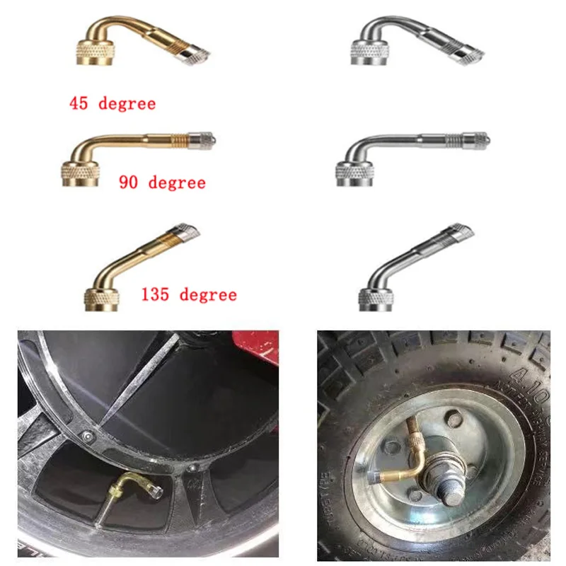 

Tire inflation 45/90/135 degree angle American valve extension tube, suitable for car, truck, motorcycle, bicycle accessories