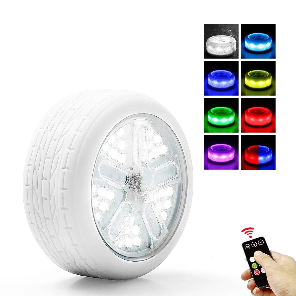 

Camping Lights Remote Control Waterproof Strong Magnetic Tire Lights Fishing Lights Creative LED Tent Lights Outdoor Lighting