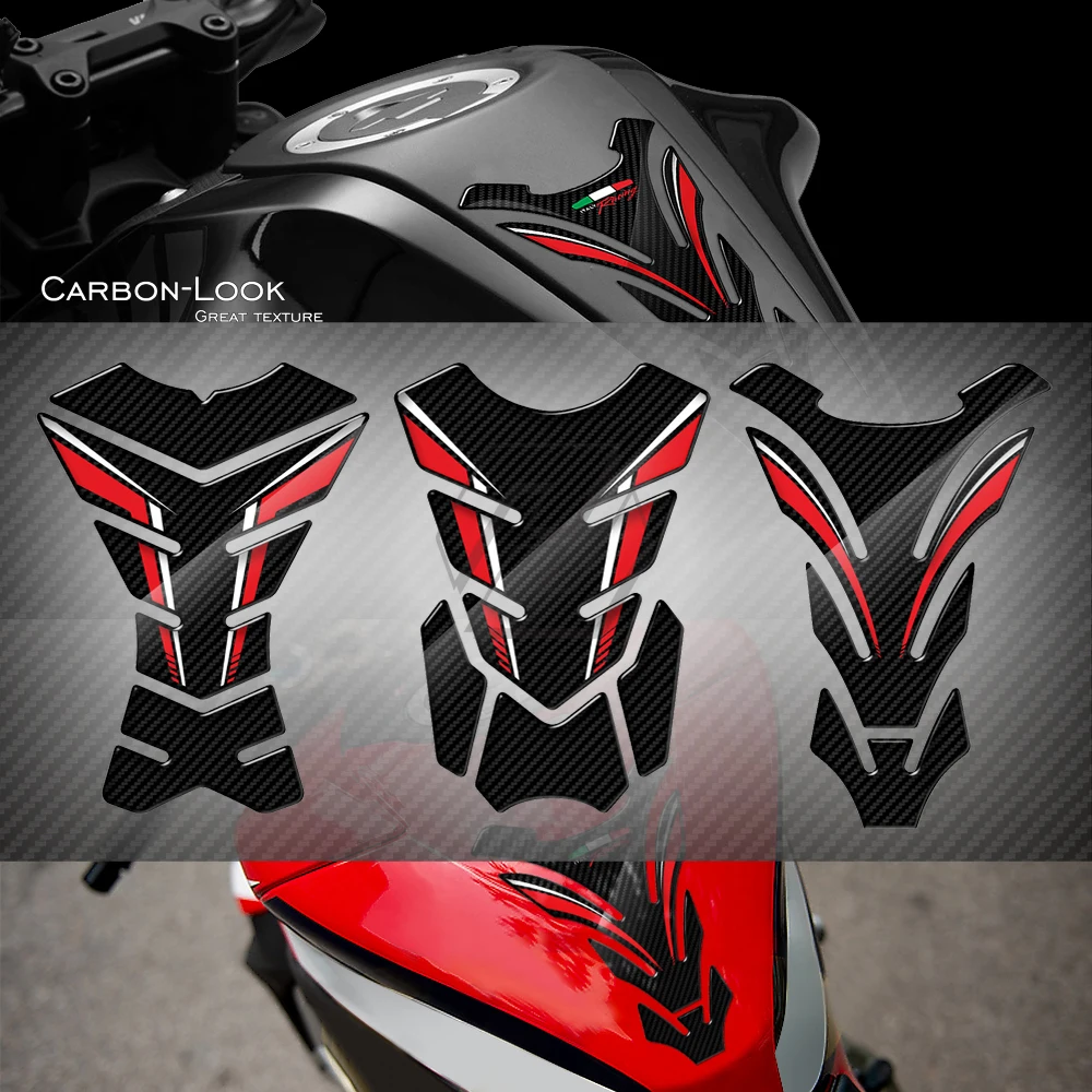 Защитная Наклейка для бака мотоцикла Yamaha FJR 1300 FJR1300 A/AS/ABS 3D углеродный вид|Наклейки