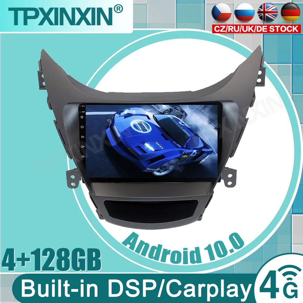 

Android 10 For Hyundai Elantra Avante I35 2011-2016 Multimedia Player 2 din GPS Navigaion dvd Stereo Head unit