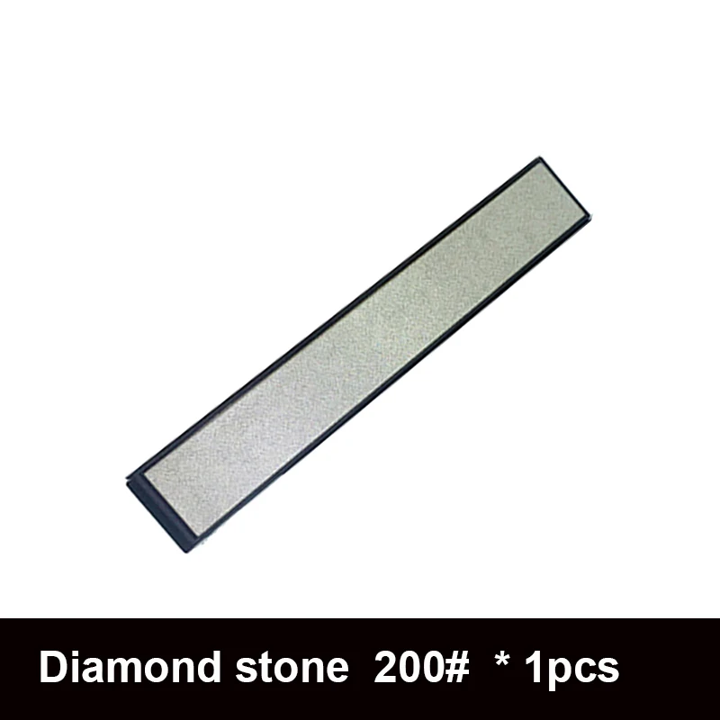 200 grit 2000#3000 зернистость с фиксированным углом точилка для ножей точильный камень Алмазный точильный камень для отточения камня - Цвет: 200 grit