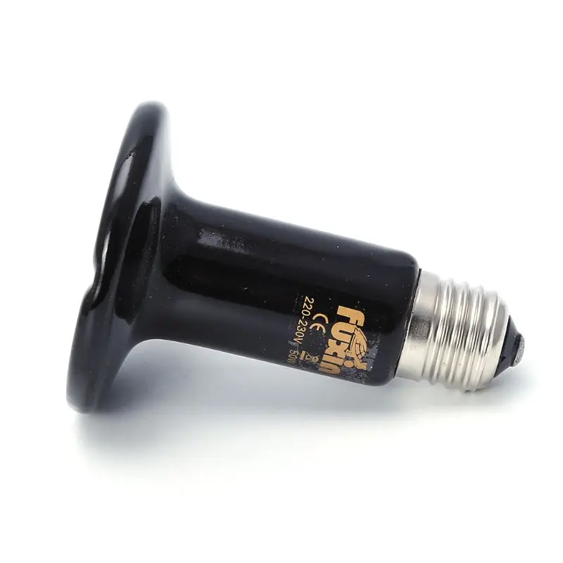 

50/75/100/150/200W Pet Reptile Breeding Infrared Ceramic Heater Light Lamp Bulb 62KC