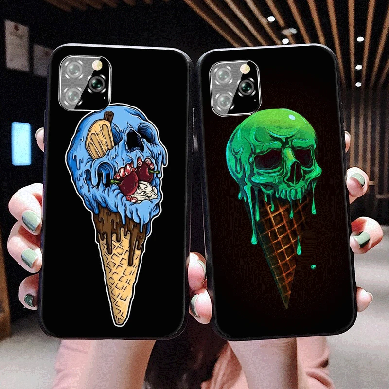 Чехол для мобильного телефона iPhone 11 Pro XR X XS Max 6 6S 7 8 Plus 5 5S SE чехол 3D Цветочный дизайн