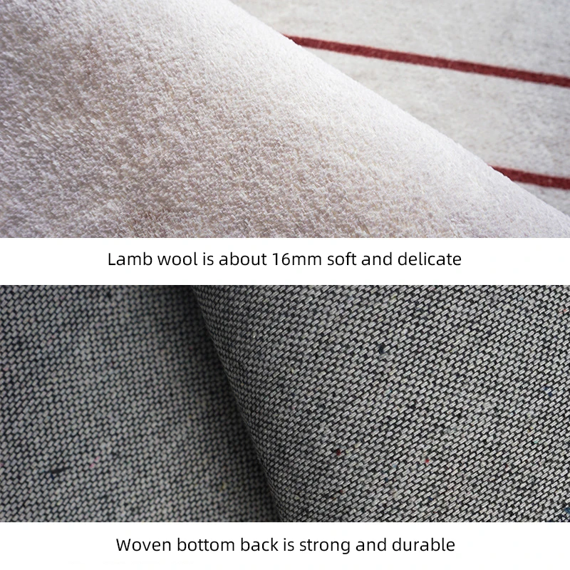 Коврики в японском и корейском стиле с геометрическим узором воздушный поцелуй