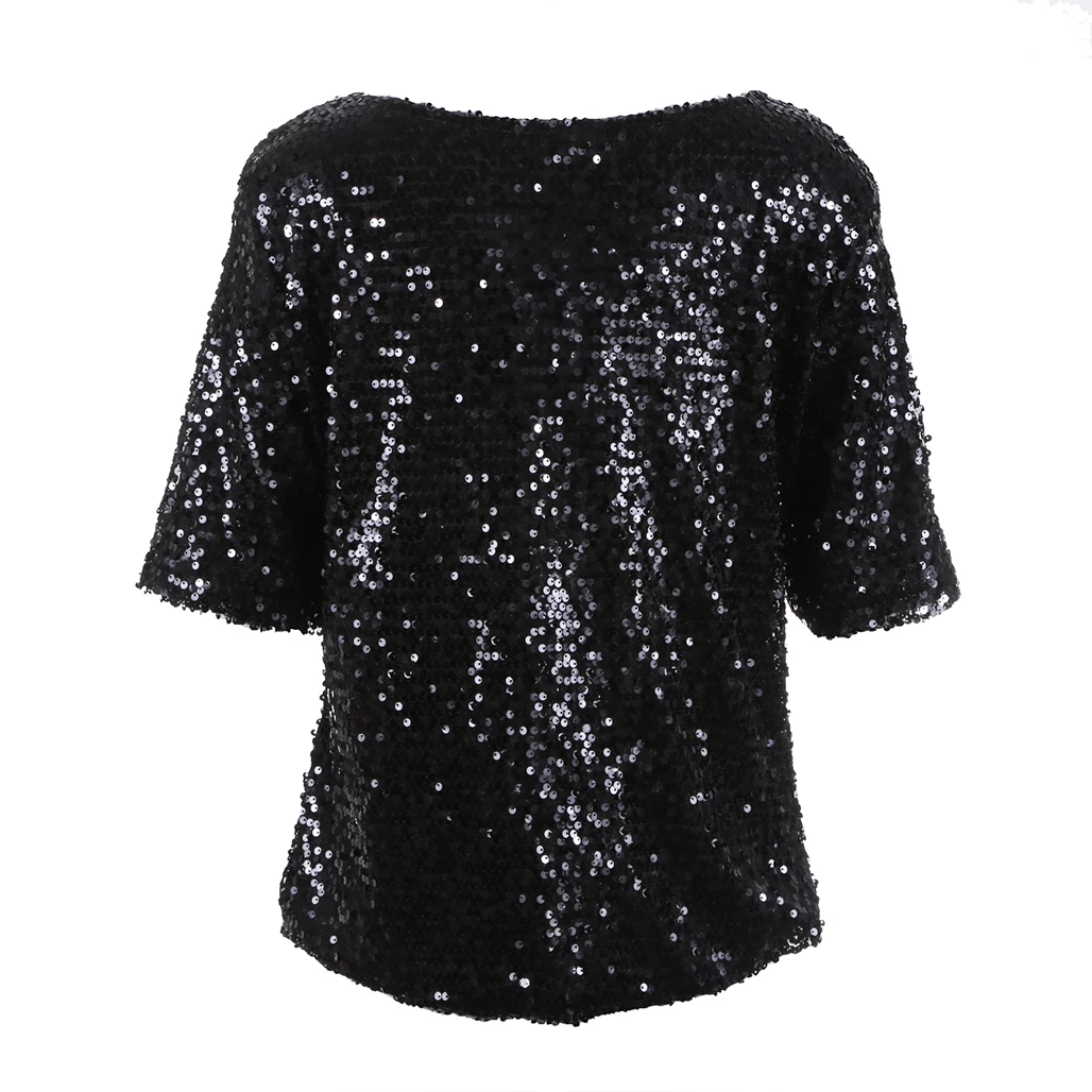 Новая модная летняя женская футболка с коротким рукавом и круглым вырезом