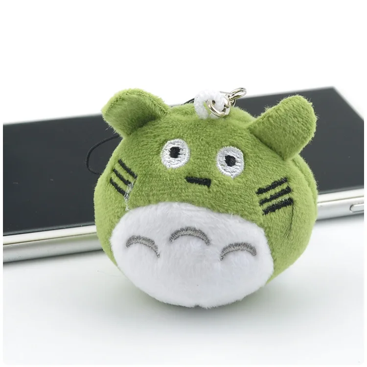 3 цвета японский аниме Милый мультяшный Тоторо мягкий плюшевый брелок сумка