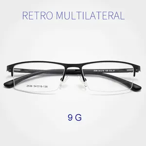 Оправа для очков Мужская, половинчатая оправа из сплава, TR-90