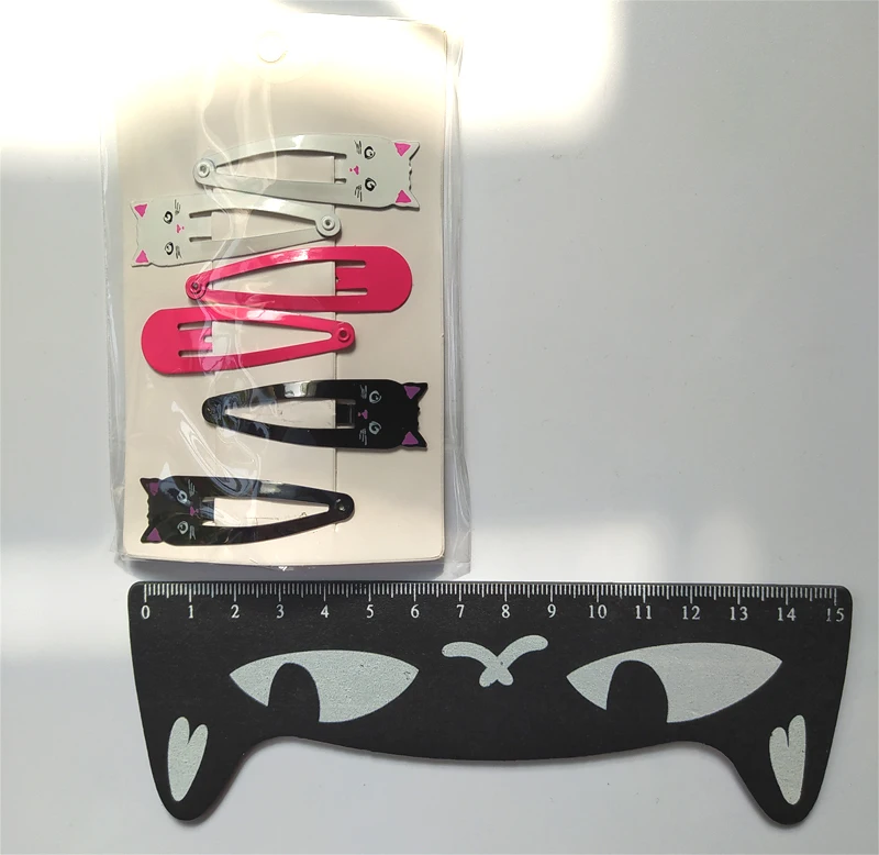 6 шт. детские заколки для волос с мультяшным принтом | Аксессуары одежды