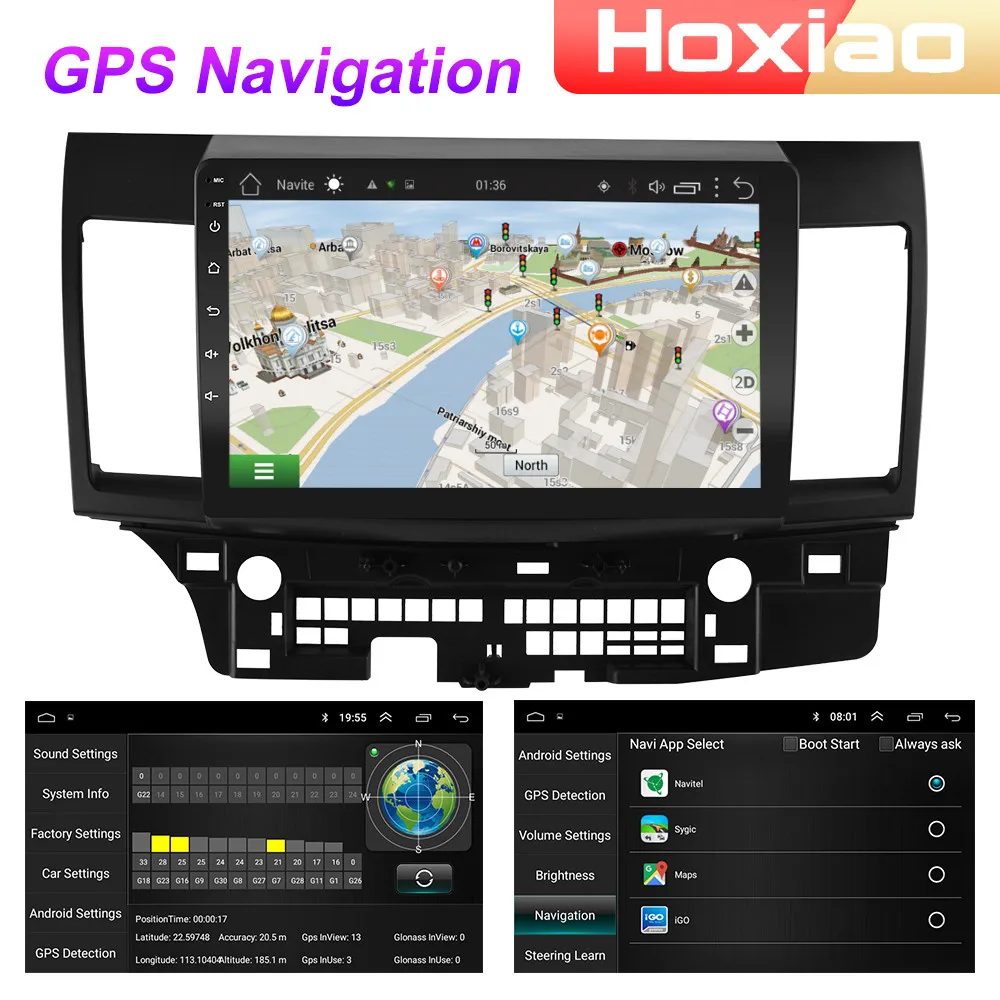 Автомагнитола 2 Din 4G Android мультимедийный видеоплеер для Mitsubishi lancer 2007 2008 2009 2010 2012 GPS