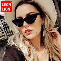 leonlion 2021 vintage cateye sunglasses women luxury brand eyeglasses woman retro glasses for womenmen small oculos feminino