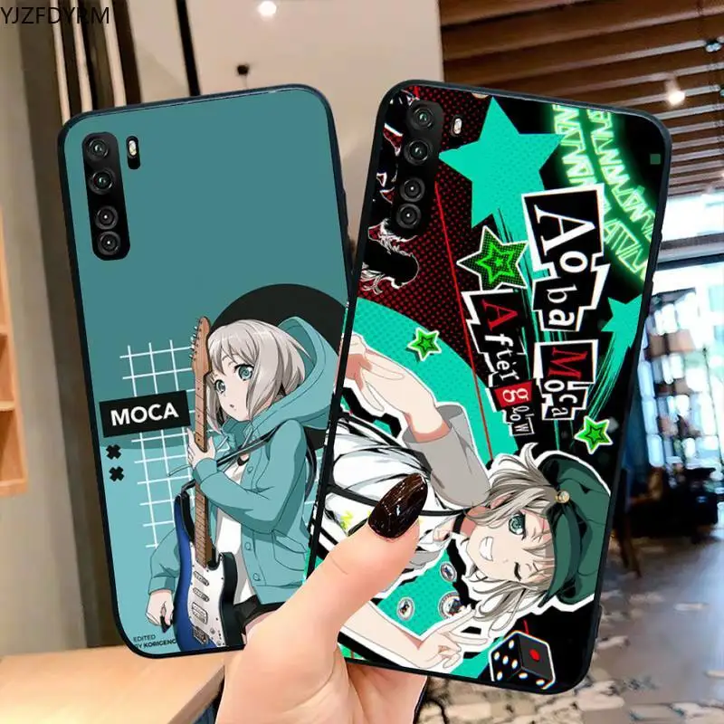 Чехол для телефона Aoba Moca Bang dream чехол сделай сам Huawei P40 P30 P20 lite Pro Mate 20 30 P Smart 2019 prime -