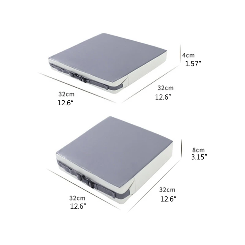 

57EE 2 Pcs Baby High Chair Booster Children Increased Seat Pad Dining Chair Cushion