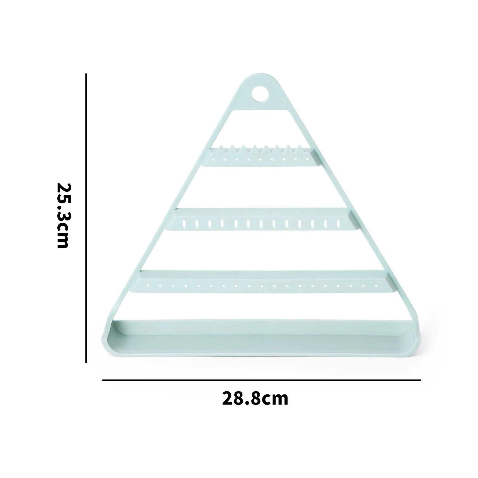 

Home Storage Rack Jewelry Storage Rack Triangle Necklace Earrings Display Holder Wall Hanging Hooks Organizer Ring Hanger