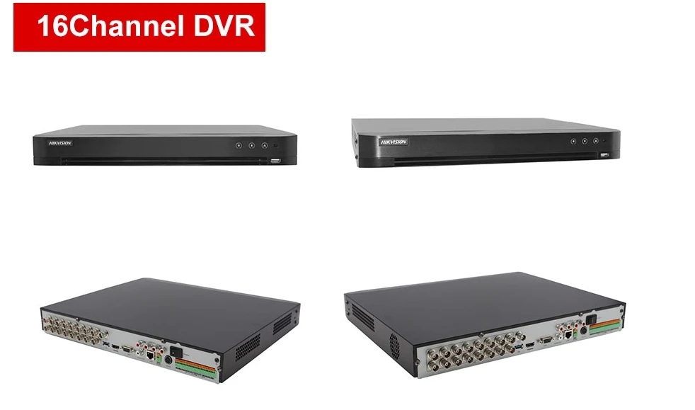 Hikvision 16CH 5 в 1 AHD DVR DS-7216HUHI-K2 Поддержка CVBS TVI CVI AHD аналоговые IP камеры P2P Облако H.265 HDMI видео рекордер