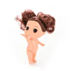 1 шт., 5 цветов, 9 см кукла для мини-кукол дзунг с волосами, кукла-форма для выпечки, игрушки для девочек, подарки на день рождения, рождественский подарок