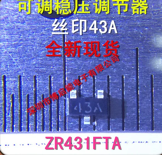 1 шт./лот ZR431FTA 43A SOT 23 новый оригинальный продукт новая Оригинальная быстрая