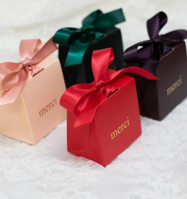 For Saint Valentin Party Baby Shower Birthday Paper Chocolate Boxes Packaging Wedding Favours Mariage Candy Box