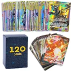 50-300 шт Pokemon Card Game Lot с 300 V MAX 80 TAG TEAM 300 GX VMAX