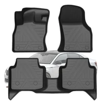 Fully Surrounded Foot Pad For Skoda Superb 2016-2018 2019 2020 Car Waterproof Non-Slip Rubber Floor Mat TPE Car Accessories