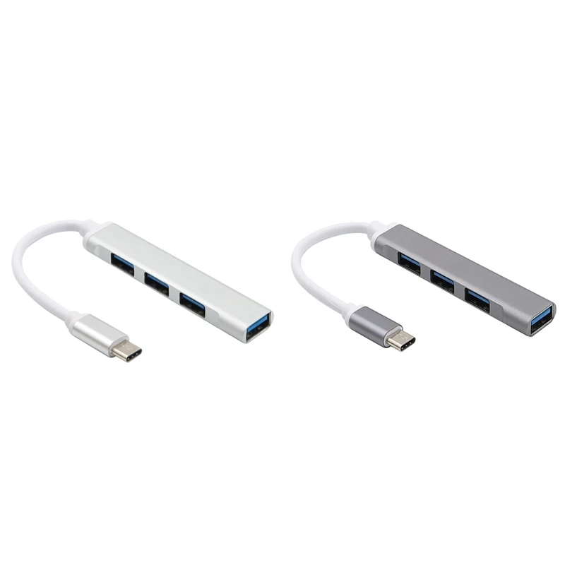 

USB C концентратор 3,0 Type C 4 порта мультиразветвитель адаптер OTG для ПК Xiaomi аксессуары для компьютера