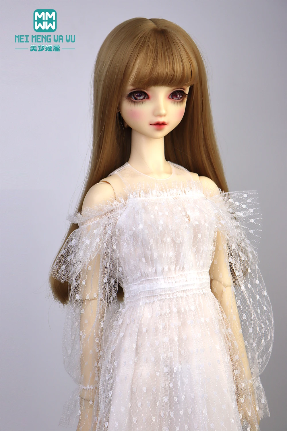 Одежда для шарнирной куклы модное свадебное платье кукол 58-60 см 1/3 DD SD игрушки