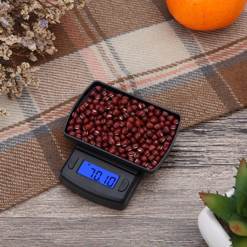 

200g/300g/500g x 0.01g Mini Pocket Digital Scale for Gold Sterling Silver Jewelry Scales Balance Gram Electronic Scales