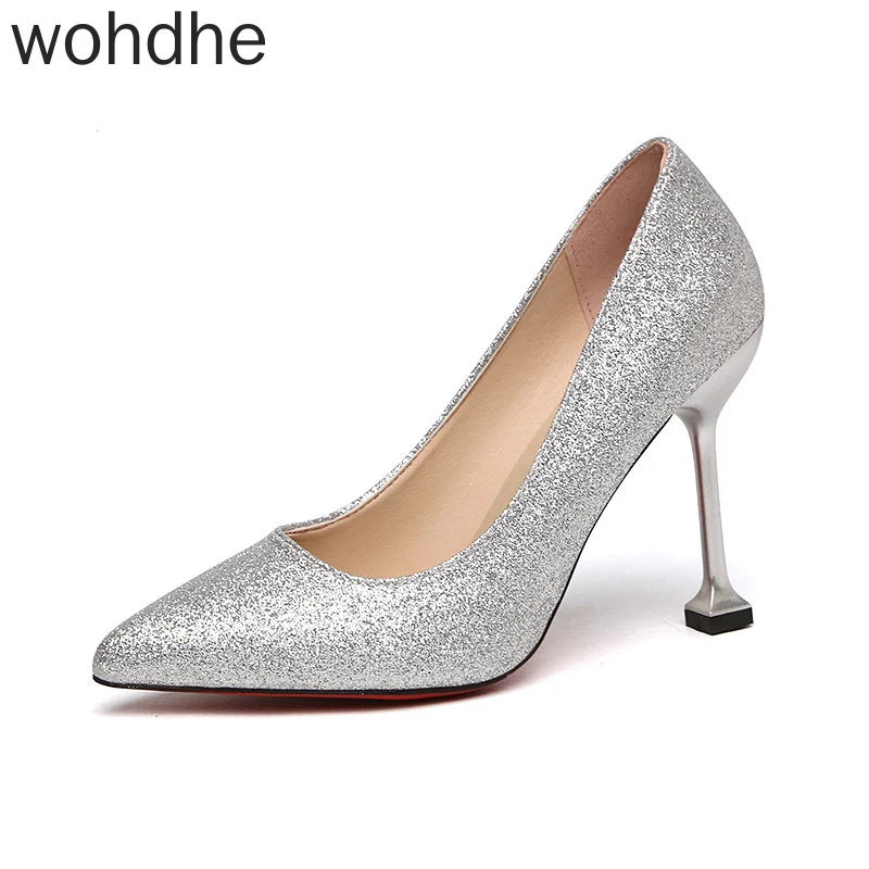 Сезон весна-лето Женские пикантные туфли-лодочки Туфли на высоком каблуке 10 см