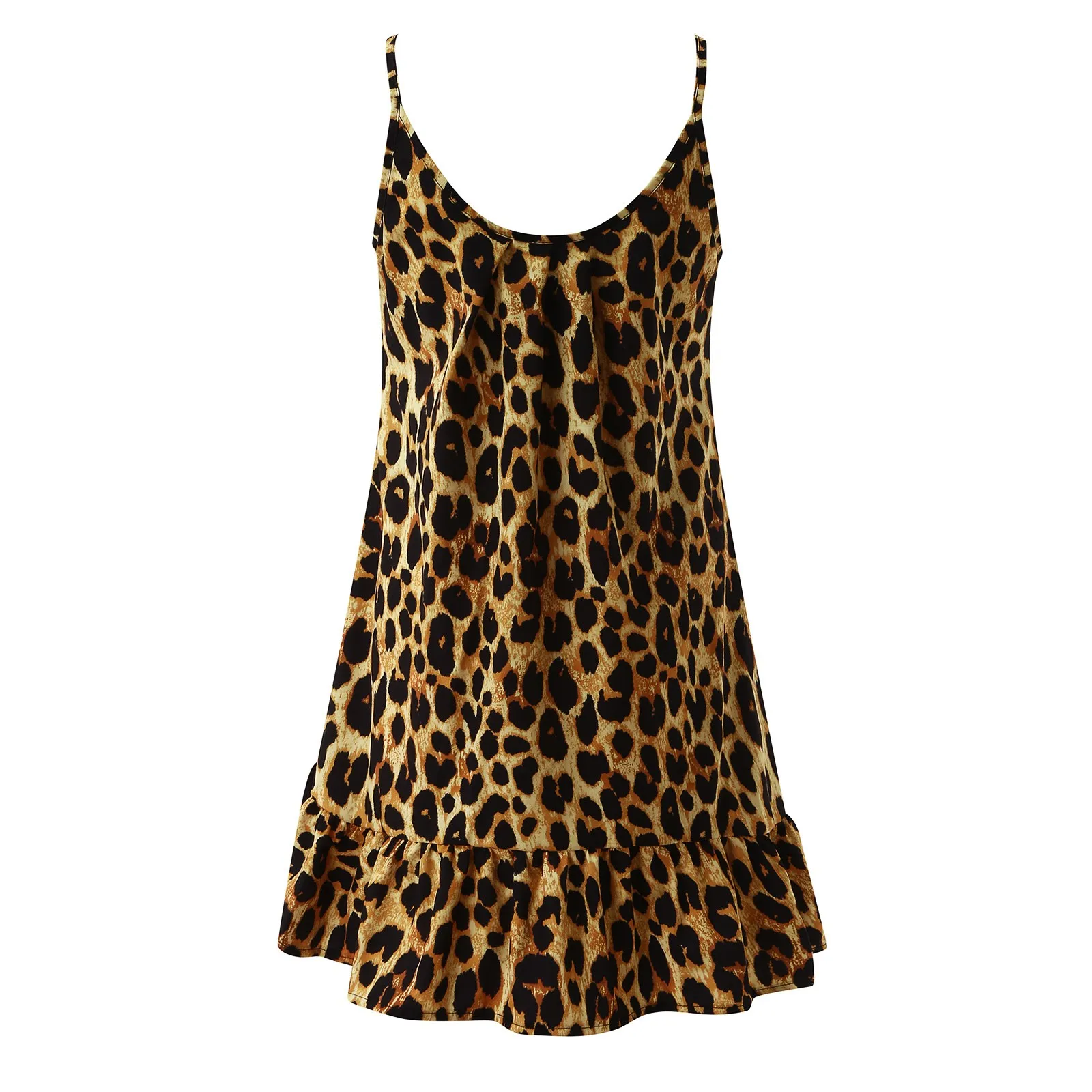 

Elegant Summer Dress 2021 Women's Personalized Sexy Fashion Printed V-Neck Suspender Dresses Female Robe Femme Vestidos