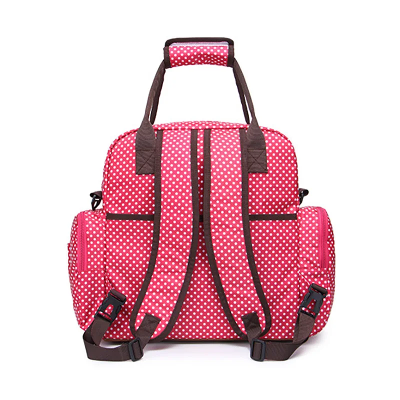 Большая сумка для подгузников мам рюкзак детские сумки мамы уличная с ковриком