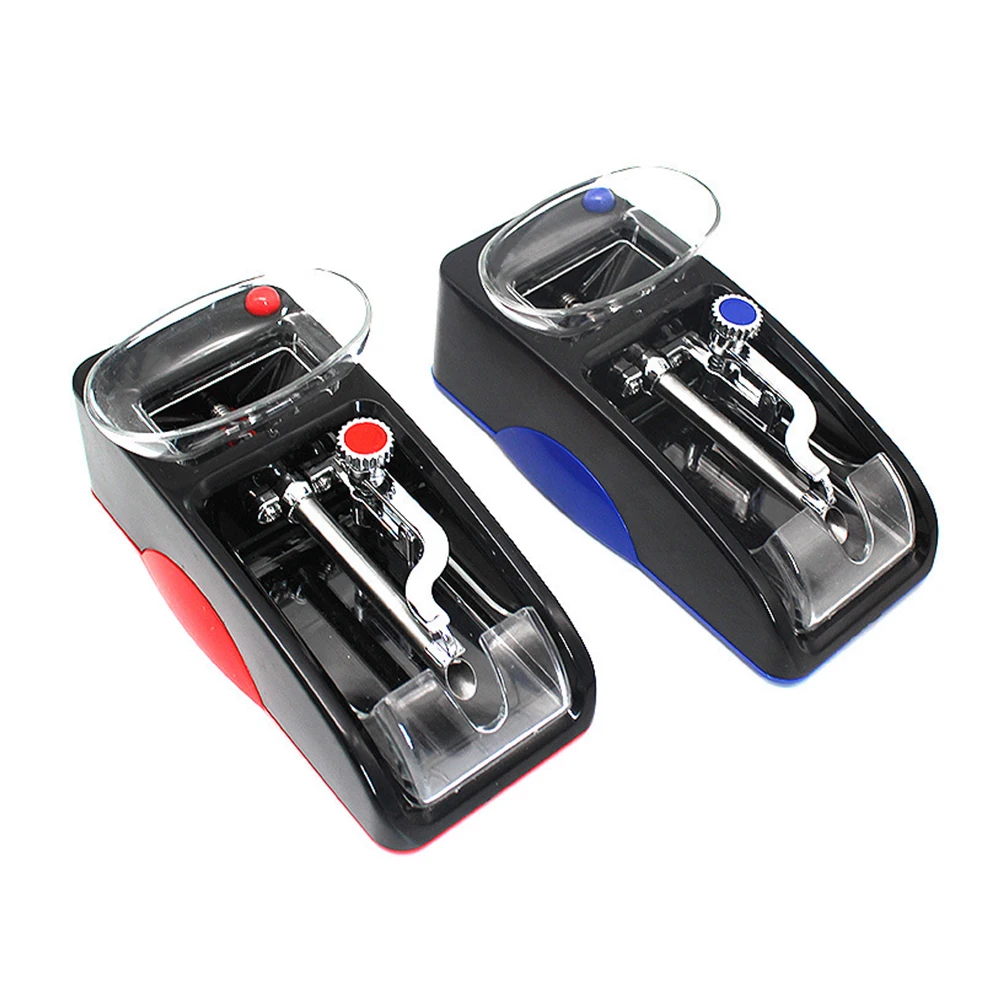 Electric Cigarette Machine Easy Automatic Making Rolling Tobacco Electronic Injector Maker Roller Smoke Tool US/EU Plug | Дом и сад