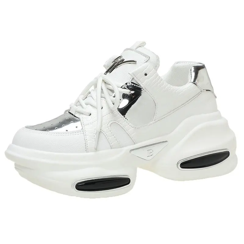 

Women Platform Sneakers New Spring Designers Casual Dad Shoes Fashion Chunky Sneaker Comfortable Ladies Shoes 7CM Mujer Trainers