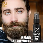 Масло для роста бороды PURC, мужское масло против выпадения волос, эссенция для роста усов, более густое, мягкое, для удлинения волос для мужчин, 30 мл