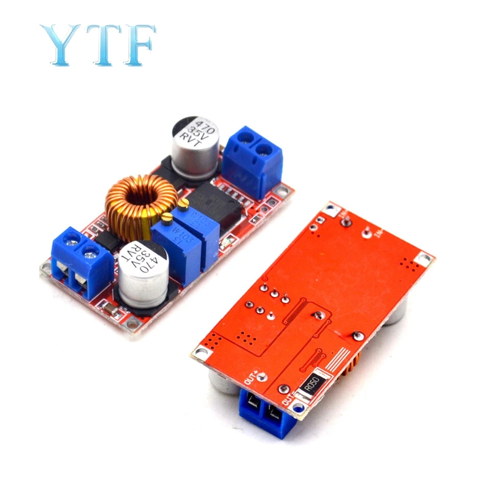 

5A Max Step-Down Buck Charging Board XL4015 ADJ Lithium Battery Charger Converter Module DC-DC 0.8-30V To 5-32V