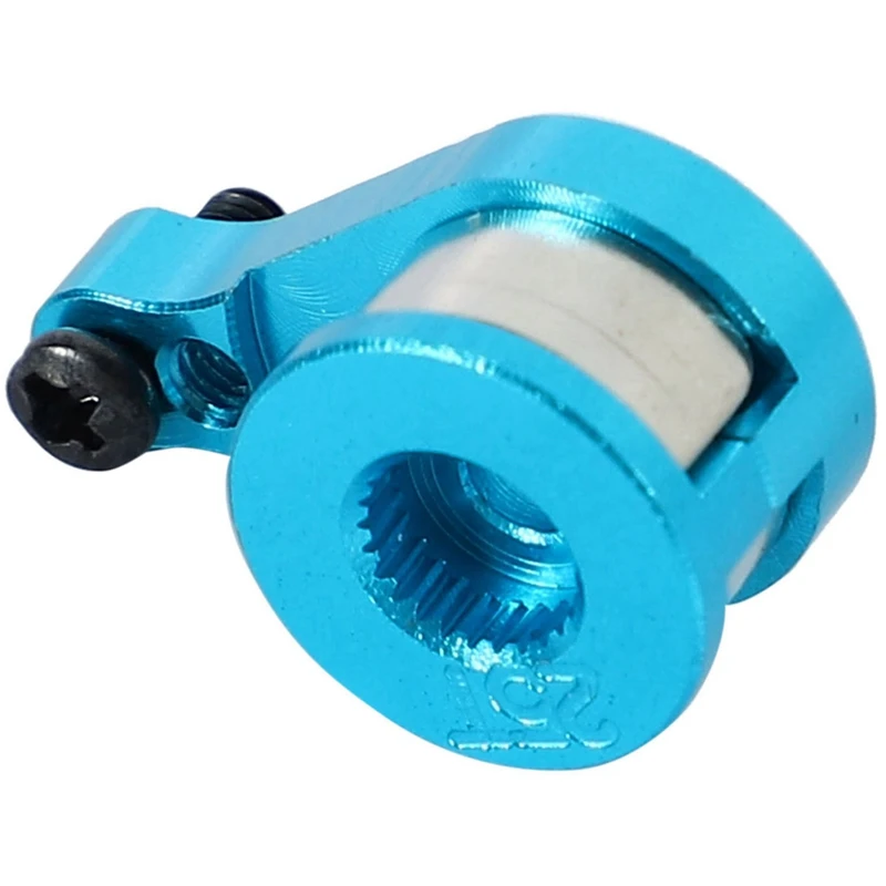 

1Pcs 25T Rc Car Steering Servo Arm Buffer Horn & 1Pcs 12428-0364 Front Bottom Protection Aluminum Sheet for Wltoys