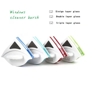 Щетка для мытья окон дома, двусторонняя магнитная, 3-40 мм