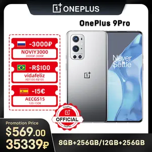 global rom oneplus 9 pro 5g smartphone 48mp camera snapdragon 888 6 7 120hz amoled 4500mah battery 65w fast charging nfc phone free global shipping