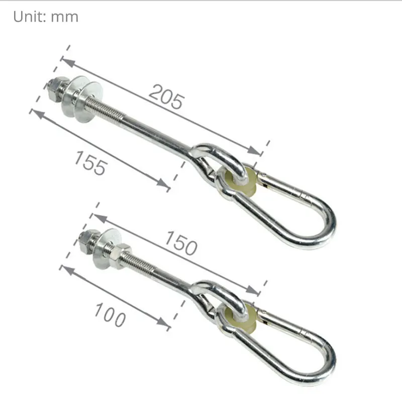 Детские качели крюк развлечений парковые висящим комплектом вешалка воздушная