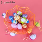 Подвеска в виде пасхальных яиц, разные цвета в произвольном порядке цветов, пасхальное праздничное украшение, 6 шт.