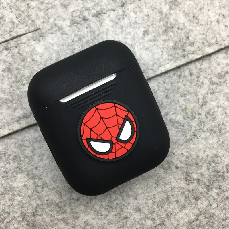 Мультяшный Мягкий силиконовый чехол для наушников для Apple Airpods, противоударный чехол для Apple AirPods, ультратонкий защитный чехол для Air Pods - Цвет: 24