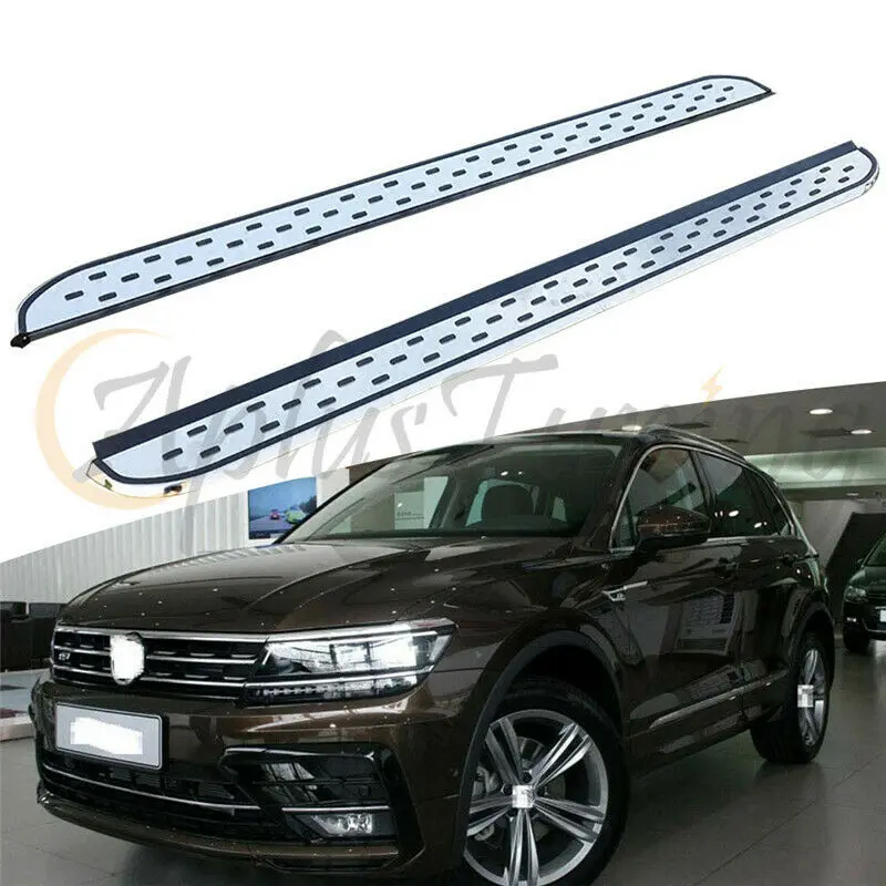 

Новые боковые ступени подходят для подножки 2017 2018 2019 VW Tiguan Nerf