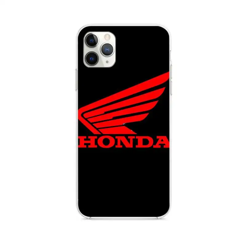 

Car Logo Honda-compatible Phone Case Transparent Case For Iphone 6 6s 7 8 Plus XR X XS 11 12 Pro Max