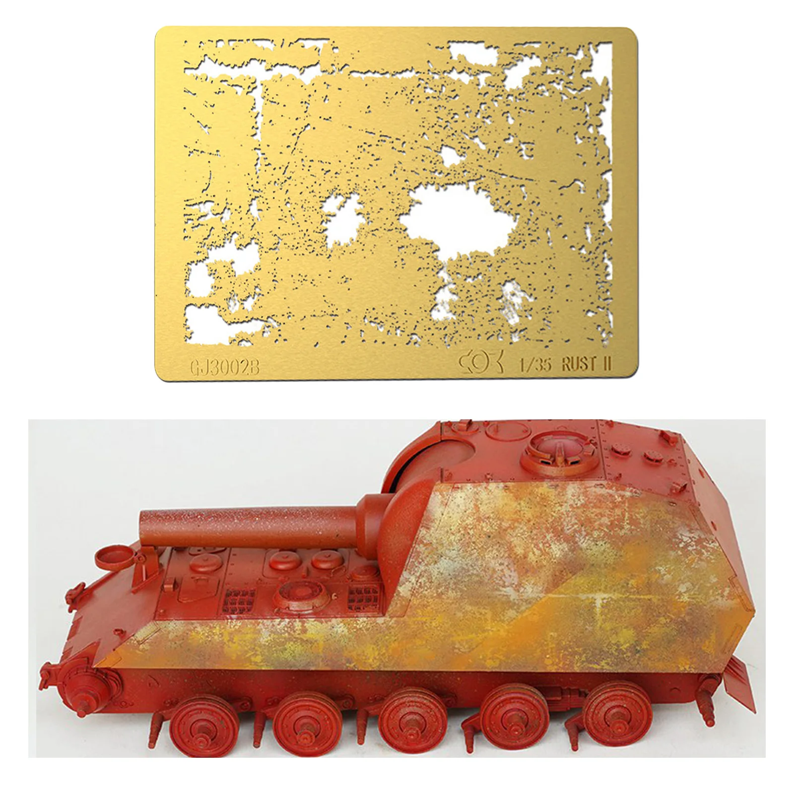 

DIY Model Painting Stenciling Template Spray for 1/35 Model Crafts New