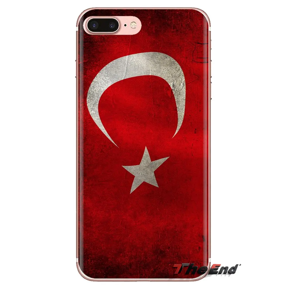 Turkei Турция Ataturk флаг баннер ТПУ чехол для samsung Galaxy S2 S3 S4 S5 MINI S6 S7 edge S8 S9 Plus Note 2 3 4 5 8 Coque