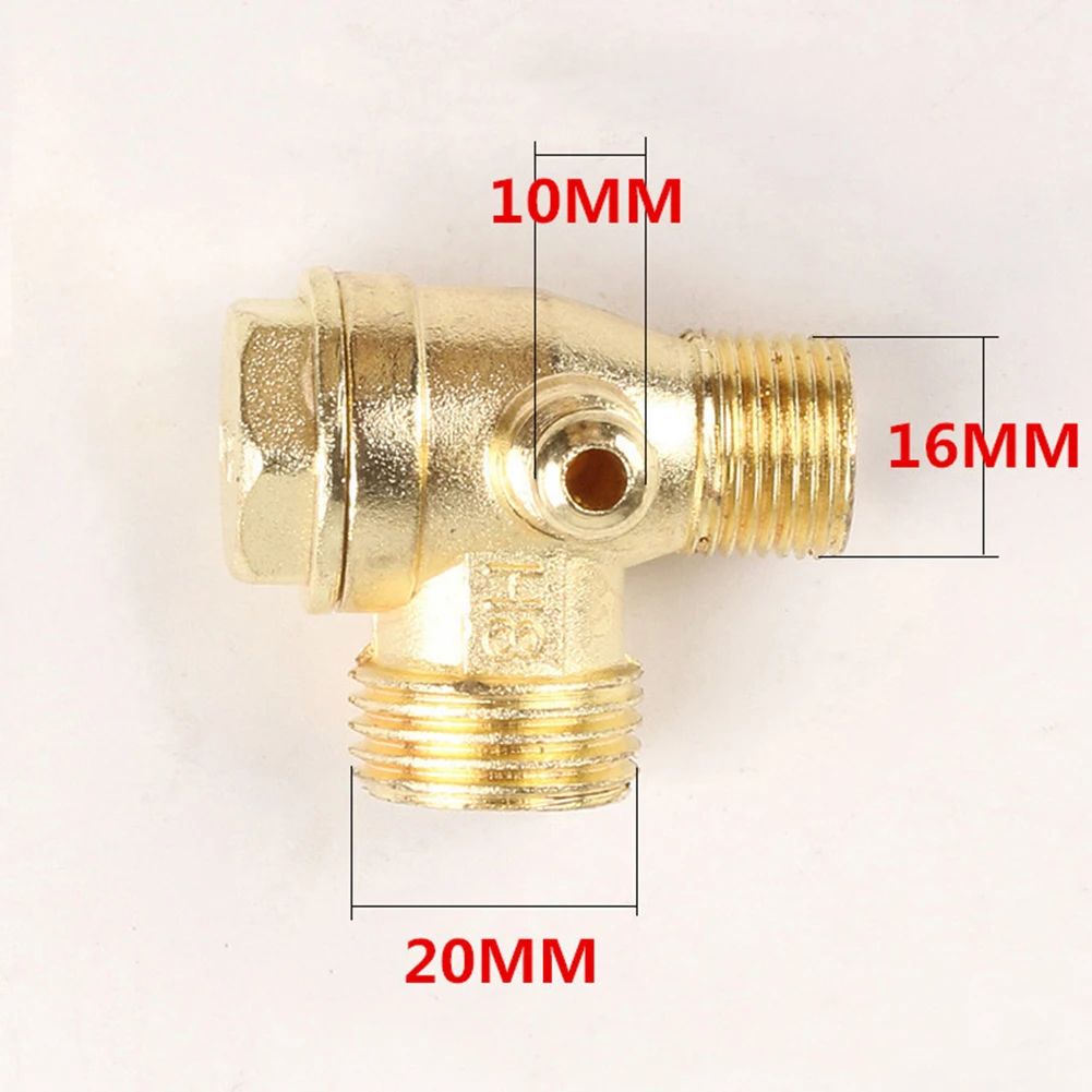 

Connector Air compressor check valve Gold Accessories Replaces Replacement