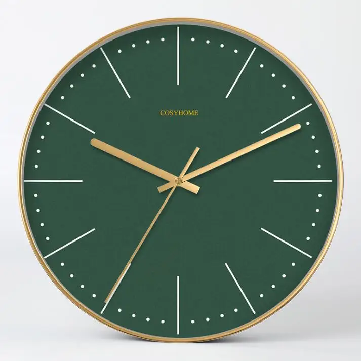 Круглые Настенные часы современные уникальные настенные декоративные белые для