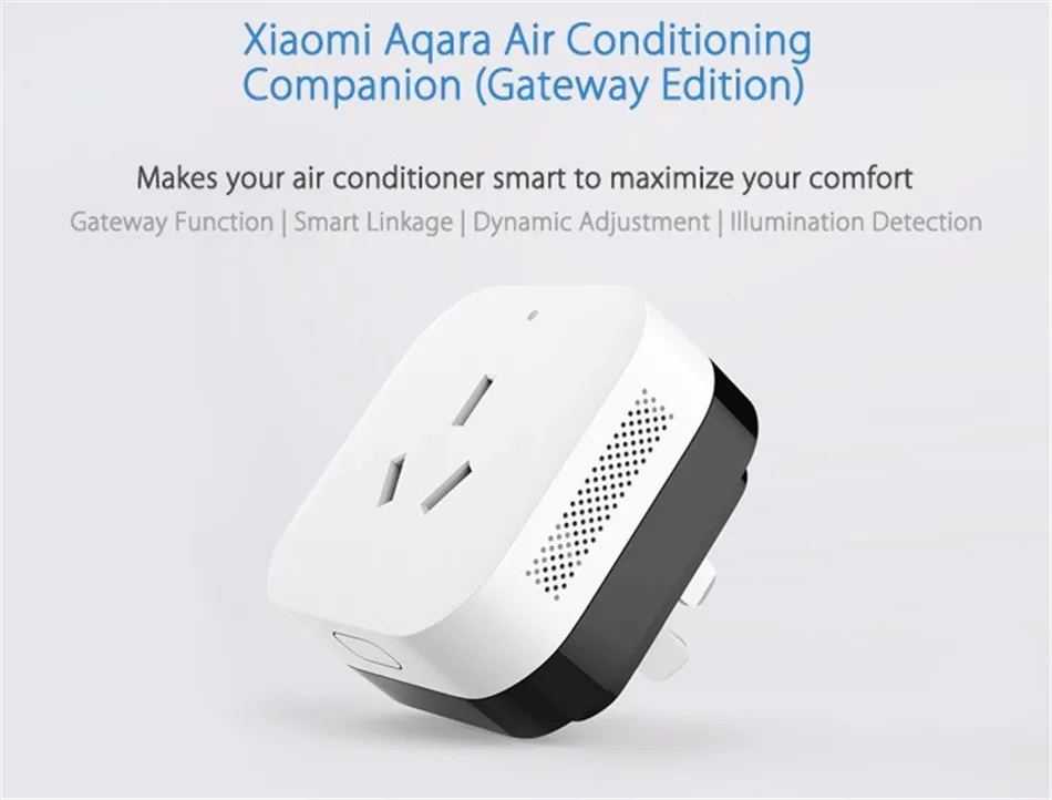 Xiao mi Gateway 3 Aqara кондиционер компаньон шлюз illu mi nation функция обнаружения работа с Zigbee mi комплекты умного дома